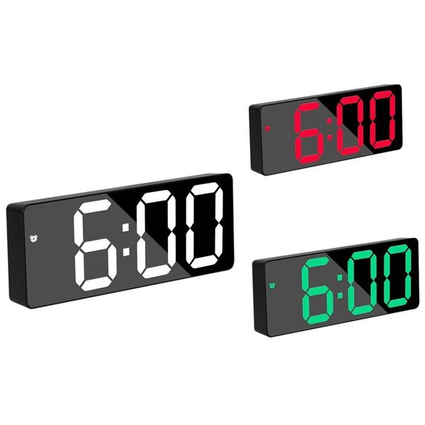 other clocks & accessories digital alarm clock bedside led travel with 12/24h date temperature snooze for bedroom portable home,black
other clocks & accessories digital alarm clock bedside led travel with 12/24h date temperature snooze for bedroom portable home,black