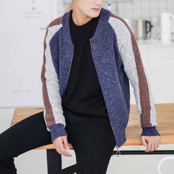 men's sweaters men clothing 2021 autumn long-sleeved cardigan jacket fashion loose knit sweater trend, White;black
men's sweaters men clothing 2021 autumn long-sleeved cardigan jacket fashion loose knit sweater trend, White;black