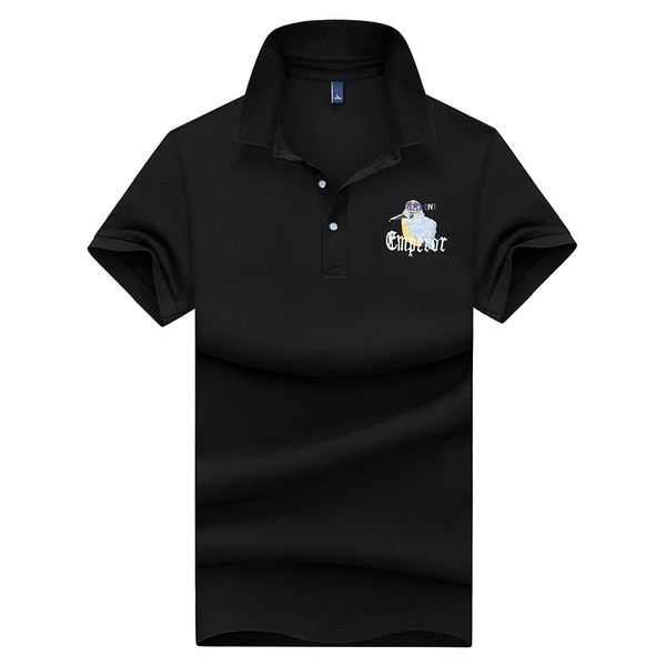 2021 summer men's casual business gentleman slim lapel embroidery lightweight breathable poio t-shirt, White;black
2021 summer men's casual business gentleman slim lapel embroidery lightweight breathable poio t-shirt, White;black