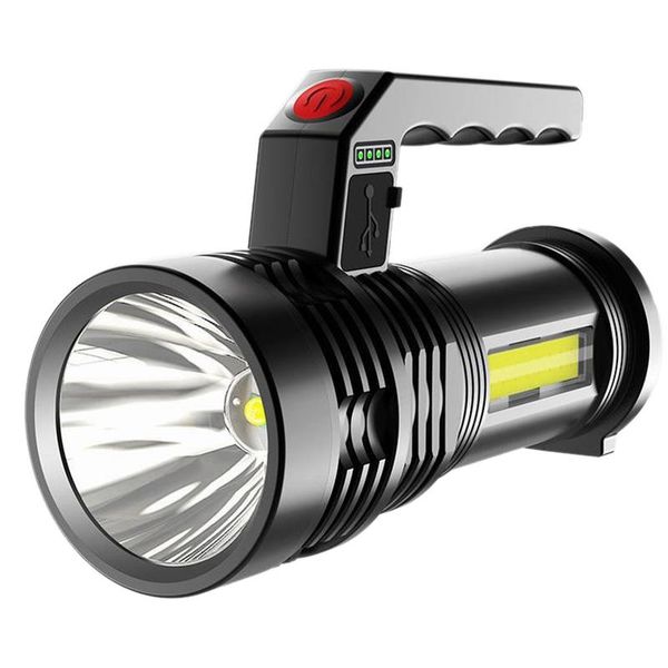 emergency lights outdoor multi-modes usb led+cob torch lamp with side light for camping hiking fishing
emergency lights outdoor multi-modes usb led+cob torch lamp with side light for camping hiking fishing
