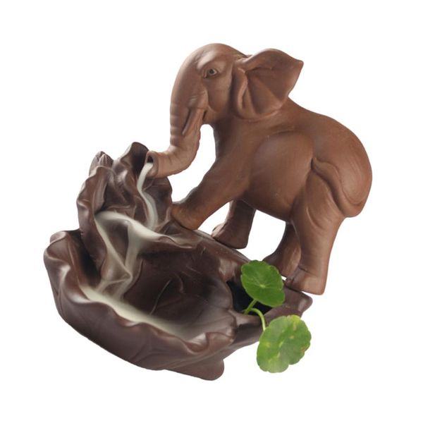 fragrance lamps 1pc ceramic purple sand elephant incense burner backflow censer holder crafts for home
fragrance lamps 1pc ceramic purple sand elephant incense burner backflow censer holder crafts for home