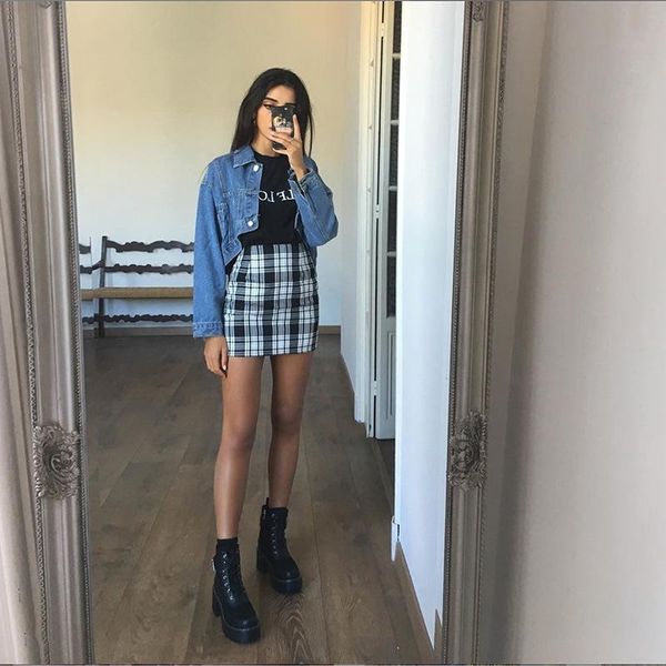 skirts vintage black plaid mini skirt women fashion high waist office lady party side zipper mujer 2021 clothing
skirts vintage black plaid mini skirt women fashion high waist office lady party side zipper mujer 2021 clothing