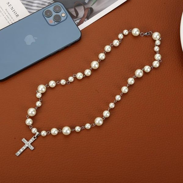 pendant necklaces 2021 fashion pearl necklace. cute necklace cross ladies girl gift jewelry, Silver
pendant necklaces 2021 fashion pearl necklace. cute necklace cross ladies girl gift jewelry, Silver