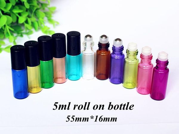 storage bottles & jars 5pcs 1ml 2ml 3ml mix color thin glass perfume roll on bottle with stainless steel/glass ball roller
storage bottles & jars 5pcs 1ml 2ml 3ml mix color thin glass perfume roll on bottle with stainless steel/glass ball roller