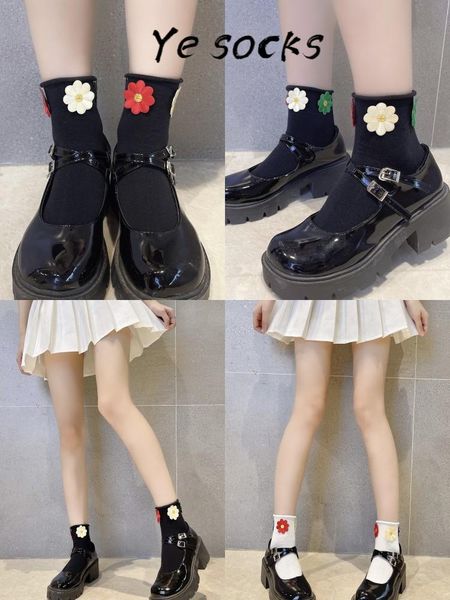 socks & hosiery fashion show cotton woman floral jacquard student thin crus lower knee street casual outing dress match high tube, Black;white
socks & hosiery fashion show cotton woman floral jacquard student thin crus lower knee street casual outing dress match high tube, Black;white