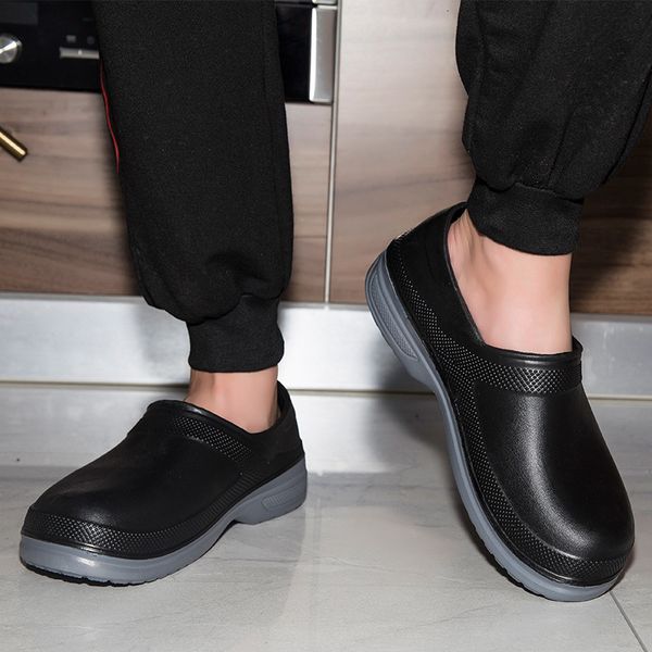 2021 new eva chef non-slip waterproof oil-proof kitchen cook flat working shoes l restaurant clogs men multicolor 6njz, Black
2021 new eva chef non-slip waterproof oil-proof kitchen cook flat working shoes l restaurant clogs men multicolor 6njz, Black