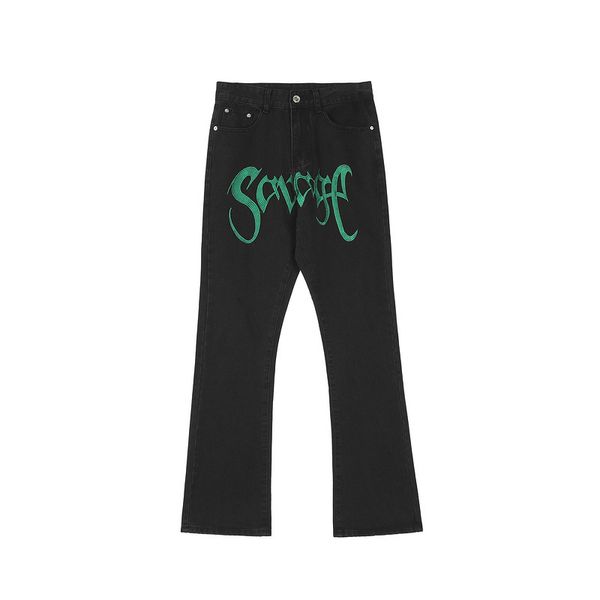 men's high street embroidery jeans fashion streight leg denim pants retro loose casual trousers hy953, Blue
men's high street embroidery jeans fashion streight leg denim pants retro loose casual trousers hy953, Blue