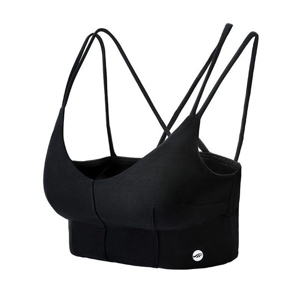 yoga bra thin sports bra for running sweat-absorbent camisole breathable sports underwear without steel ring cushioning, White;black
yoga bra thin sports bra for running sweat-absorbent camisole breathable sports underwear without steel ring cushioning, White;black
