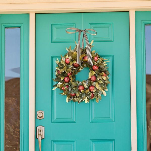 decorative flowers & wreaths autumn wreath front door thanksgiving atmosphere ornaments natural plastic garland craft for home wall window d
decorative flowers & wreaths autumn wreath front door thanksgiving atmosphere ornaments natural plastic garland craft for home wall window d
