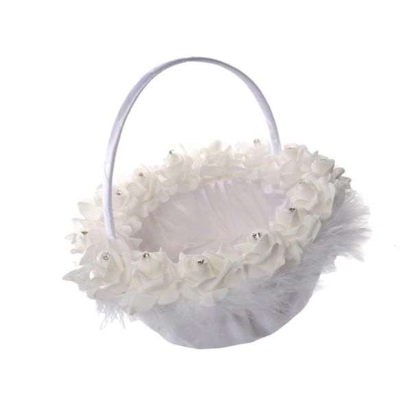 storage baskets 1pc flower basket western style wedding delicate bride imitation feather bamboo woven
storage baskets 1pc flower basket western style wedding delicate bride imitation feather bamboo woven