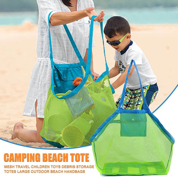 Children Sand Away Protable Mesh Bag Kids Beach Toys Clothes Towel Bag Baby Toy Storage Sundries Bags
Children Sand Away Protable Mesh Bag Kids Beach Toys Clothes Towel Bag Baby Toy Storage Sundries Bags