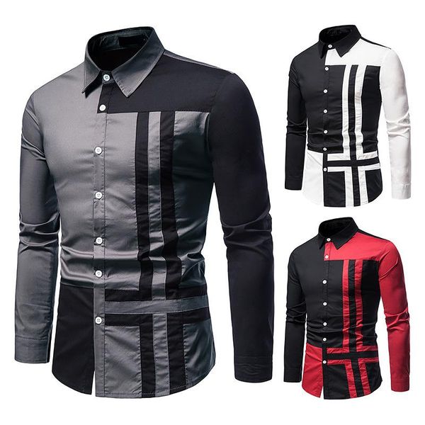 men's casual shirts 2021 mens hollow-out european code trend stitching western cowboy long-sleeved shirt men clothing, White;black
men's casual shirts 2021 mens hollow-out european code trend stitching western cowboy long-sleeved shirt men clothing, White;black