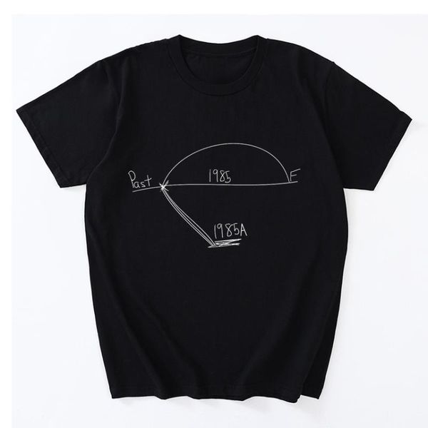 men's t-shirts alternate 1985 back to the future t shirt casual short sleeve pure cotton o-neck tee loose clothes gift, White;black
men's t-shirts alternate 1985 back to the future t shirt casual short sleeve pure cotton o-neck tee loose clothes gift, White;black