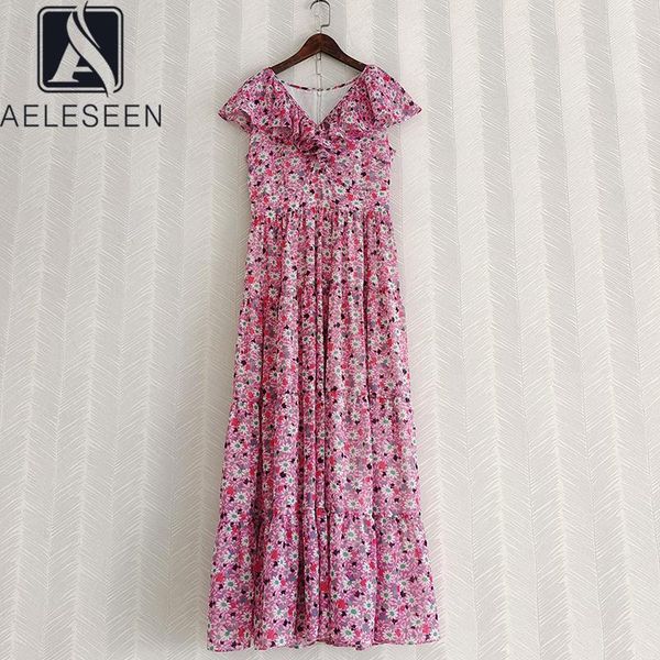 casual dresses aeleseen runway fashion ladies summer dress 2021 designer women v-neck ruffles floral print red long party holiday, Black;gray
casual dresses aeleseen runway fashion ladies summer dress 2021 designer women v-neck ruffles floral print red long party holiday, Black;gray