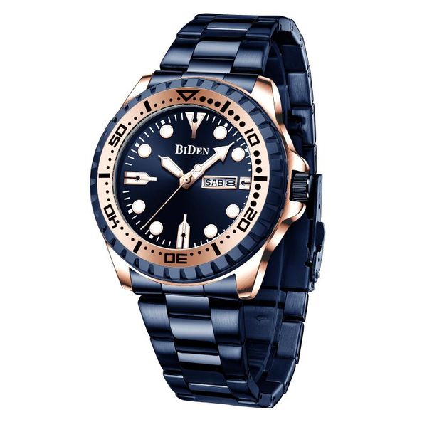 wristwatches biden mens sport watches blue full steel quartz men date waterproof military clock for man, Slivery;brown
wristwatches biden mens sport watches blue full steel quartz men date waterproof military clock for man, Slivery;brown