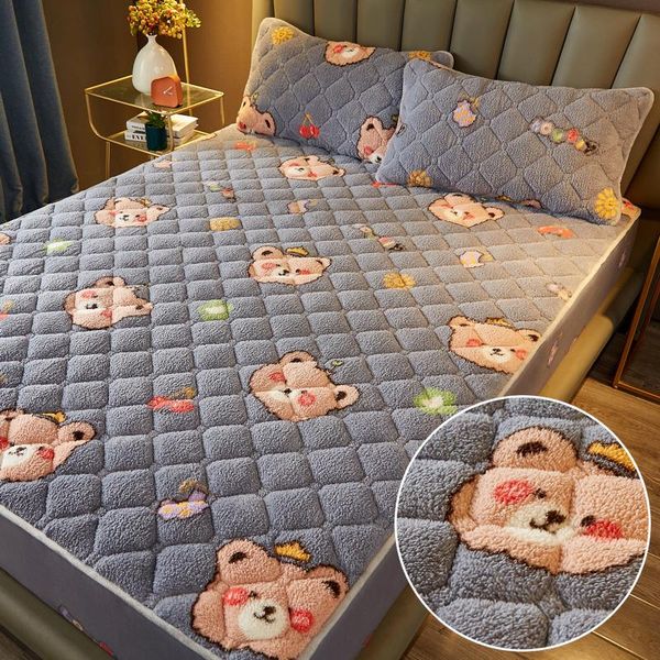 sheets & sets lamb wool quilted fitted bed sheet thick warm all-inclusive mattress protector cover soft fluffy quilting
sheets & sets lamb wool quilted fitted bed sheet thick warm all-inclusive mattress protector cover soft fluffy quilting