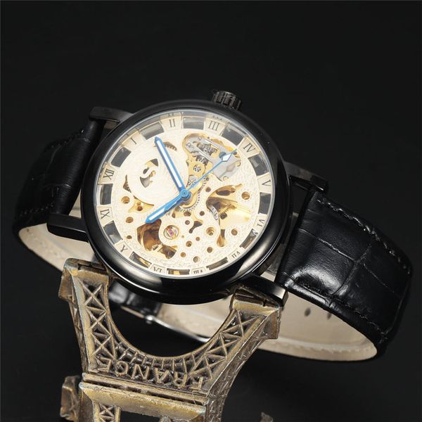 designer sewor leisure ultra thin hollow manual men's luminous mechanical swiss watch, Slivery;brown
designer sewor leisure ultra thin hollow manual men's luminous mechanical swiss watch, Slivery;brown
