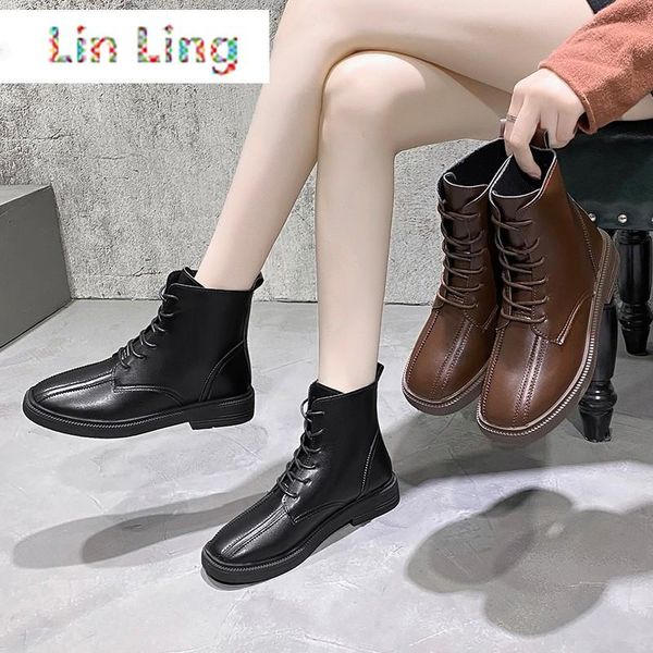 boots 2021 women's british style single fashion velvet padded warm internet show feet small, Black
boots 2021 women's british style single fashion velvet padded warm internet show feet small, Black