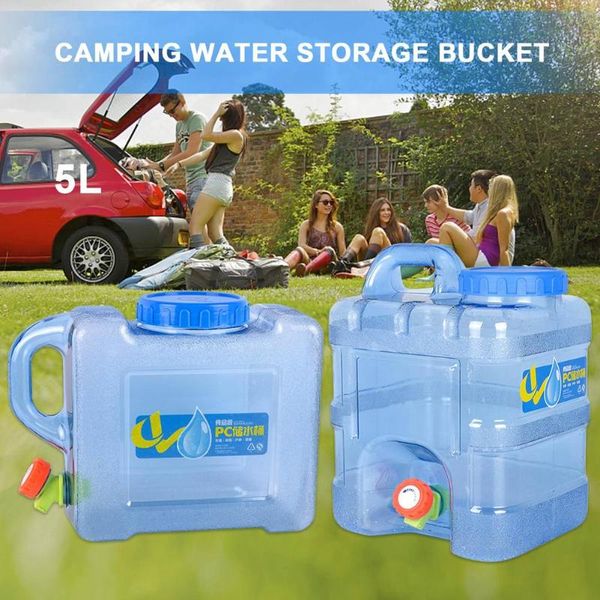 hydration packs portable water tank container 5/10l car driving pc thickened bucket with faucet for camping hiking accessories
hydration packs portable water tank container 5/10l car driving pc thickened bucket with faucet for camping hiking accessories