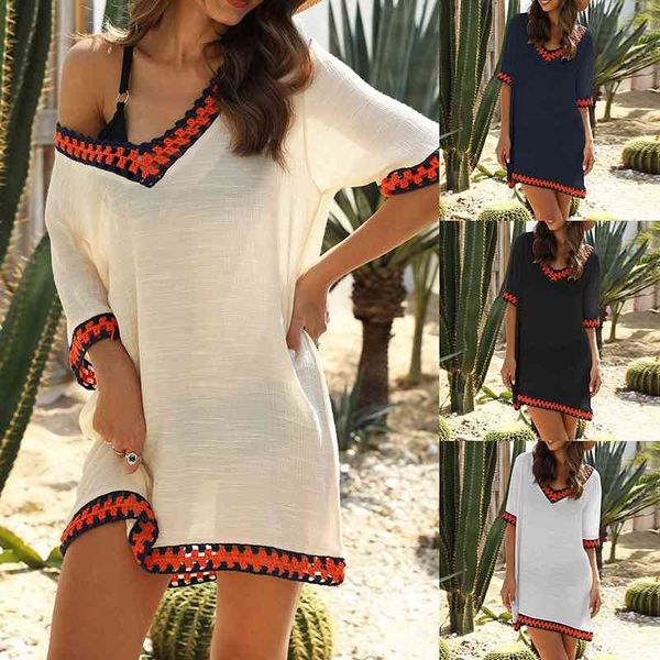 beach dress cover up women white plus size womens summer bikini for woman black tunic ups kimono swimsuit, White;black
beach dress cover up women white plus size womens summer bikini for woman black tunic ups kimono swimsuit, White;black