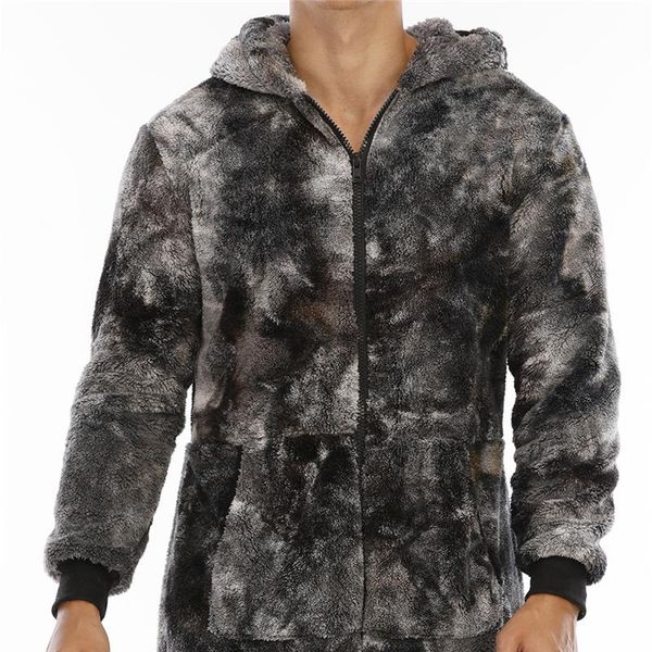 mens fleece casual rompers sleepwear fashion long sleeve cardigan hooded rompers pajamas spring male new tie-dye loose home siamese pajamas, Black;brown
mens fleece casual rompers sleepwear fashion long sleeve cardigan hooded rompers pajamas spring male new tie-dye loose home siamese pajamas, Black;brown