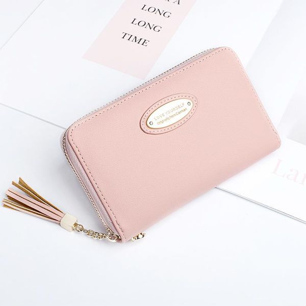 wallets style women's wallet mid-length fashion zipper handbag card bit more, Red;black
wallets style women's wallet mid-length fashion zipper handbag card bit more, Red;black