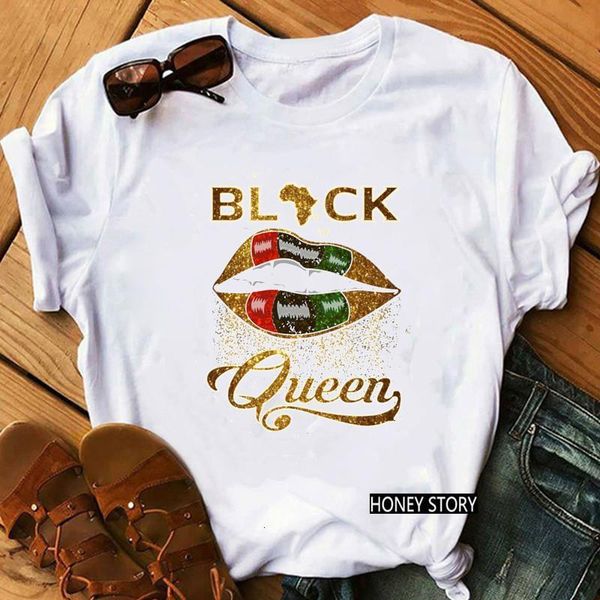 golden black queen lips print summer funny graphic t shirts women black lives matter dope black girl magic tshirt, White
golden black queen lips print summer funny graphic t shirts women black lives matter dope black girl magic tshirt, White