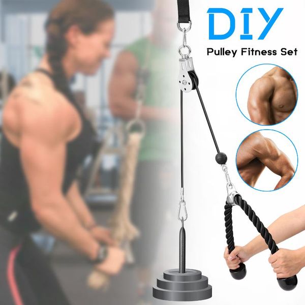 fitness pulley cable machine attachment system loading pin lifting arm biceps triceps blaster hand strength training equipment
fitness pulley cable machine attachment system loading pin lifting arm biceps triceps blaster hand strength training equipment