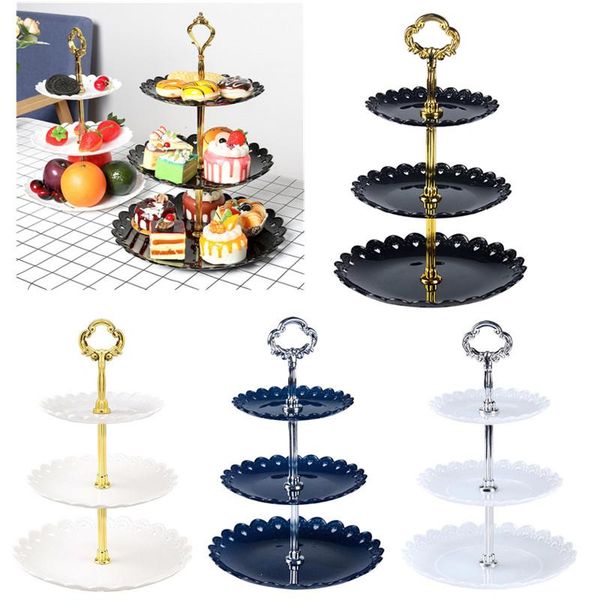 other bakeware 4types 3 tier plastic tray display rack cake stand afternoon tea wedding plates party tableware decorating tools
other bakeware 4types 3 tier plastic tray display rack cake stand afternoon tea wedding plates party tableware decorating tools