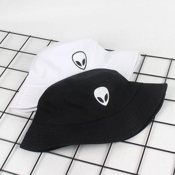 wide brim hats black white solid alien bucket hat fashion caps hip hop gorros men women summer panama cap beach sun fishing cotton, Blue;gray
wide brim hats black white solid alien bucket hat fashion caps hip hop gorros men women summer panama cap beach sun fishing cotton, Blue;gray