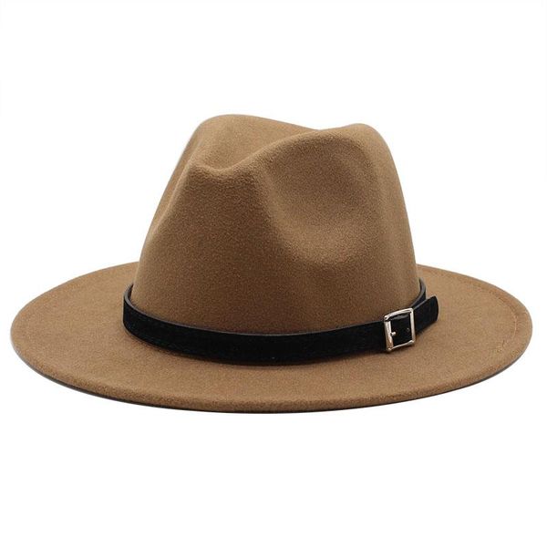 wide brim hats black white yellow men wool fedora hat women imitation woolen ladies fedoras jazz belt caps bowler felt, Blue;gray
wide brim hats black white yellow men wool fedora hat women imitation woolen ladies fedoras jazz belt caps bowler felt, Blue;gray