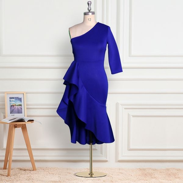 asymmetry elegant dresses blue one shoulder women bodycon ruffles prom robe irregular slim fit dinner party dress 210527, Black;gray
asymmetry elegant dresses blue one shoulder women bodycon ruffles prom robe irregular slim fit dinner party dress 210527, Black;gray