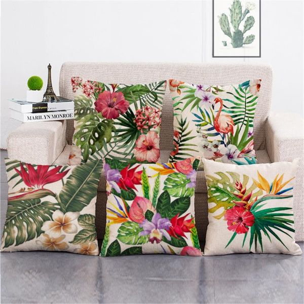 cushion/decorative pillow tropical plants flower flamingo plam leaf printed decorative throw cushion case cover for sofa home capa de almofa
cushion/decorative pillow tropical plants flower flamingo plam leaf printed decorative throw cushion case cover for sofa home capa de almofa