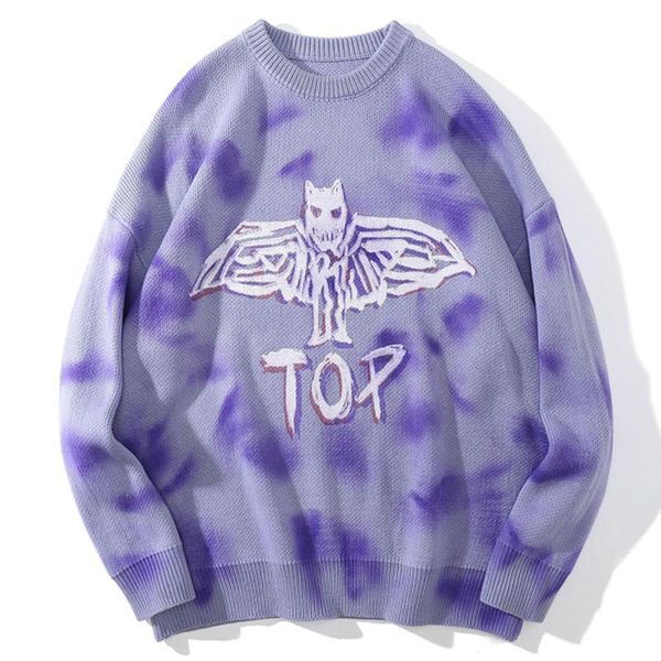 men's sweaters cartoon animals jacquard sweater mens hip hop oversized knitted pullover couple harajuku vintage korean casual winter, White;black
men's sweaters cartoon animals jacquard sweater mens hip hop oversized knitted pullover couple harajuku vintage korean casual winter, White;black