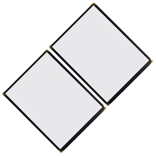 greeting cards 2pcs clear recipe cover bar protector waterproof menu holder for restaurant
greeting cards 2pcs clear recipe cover bar protector waterproof menu holder for restaurant