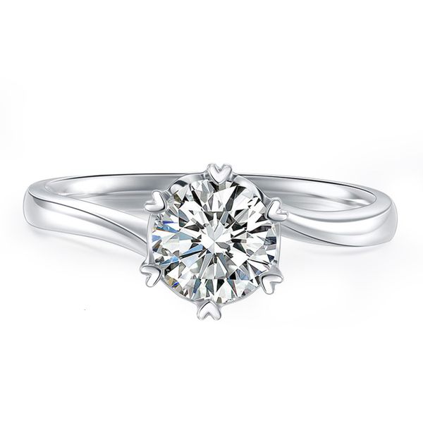 hbp fashion luxuryzhi new wedding simple versatile 6mm six claw snowflake heart-shaped zircon ring popular for women, Silver
hbp fashion luxuryzhi new wedding simple versatile 6mm six claw snowflake heart-shaped zircon ring popular for women, Silver