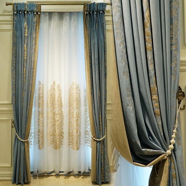 curtain & drapes light luxury high grade american custom european living room jacquard shade balcony bedroom floor cloth
curtain & drapes light luxury high grade american custom european living room jacquard shade balcony bedroom floor cloth