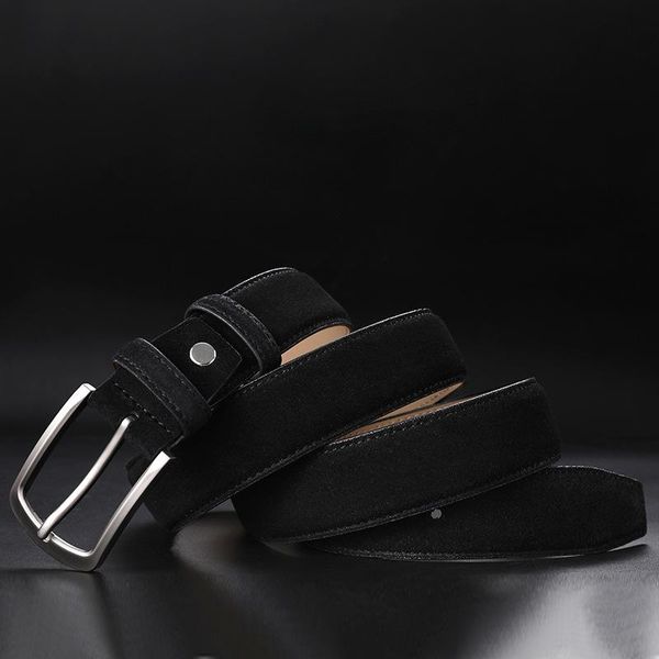 belts 2021 fashion men's genuine cow leather belt 3.3cm casual pin buckle jeans for men 110-125cm, Black;brown
belts 2021 fashion men's genuine cow leather belt 3.3cm casual pin buckle jeans for men 110-125cm, Black;brown