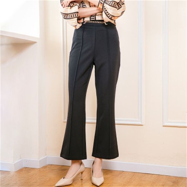 spring new female high-legged short-waisted commuter temperament ol micro-burnt black women's fashionable pants dzc8, Black;white
spring new female high-legged short-waisted commuter temperament ol micro-burnt black women's fashionable pants dzc8, Black;white