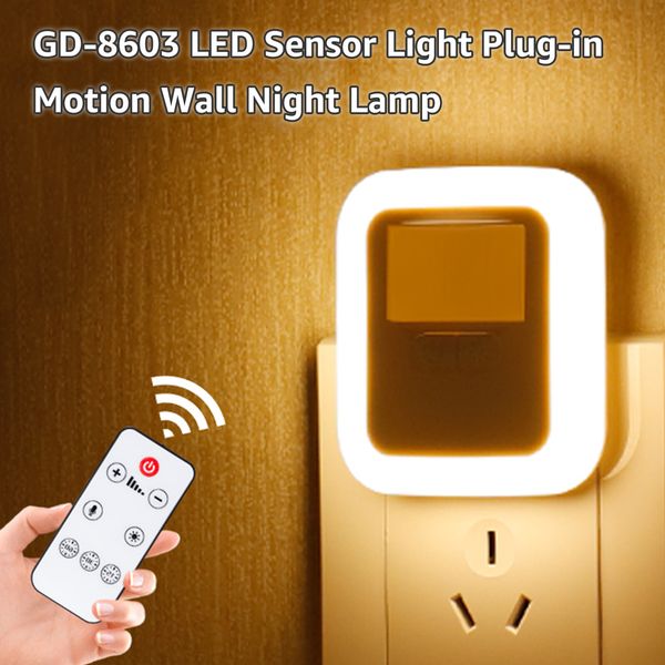 2021 new led plug in motion sensor wall night light lamp with brightness time adjustable lighting for living room ac110-220v stairs nyzq
2021 new led plug in motion sensor wall night light lamp with brightness time adjustable lighting for living room ac110-220v stairs nyzq