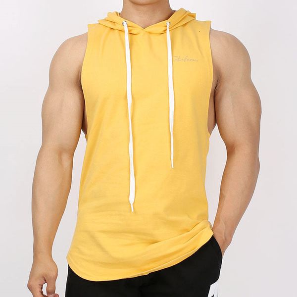 2021 new sleeveless shirt with hoody brand gyms clothing fitness men bodybuilding stringer tank hoodies singlets 4p7b, White;black
2021 new sleeveless shirt with hoody brand gyms clothing fitness men bodybuilding stringer tank hoodies singlets 4p7b, White;black
