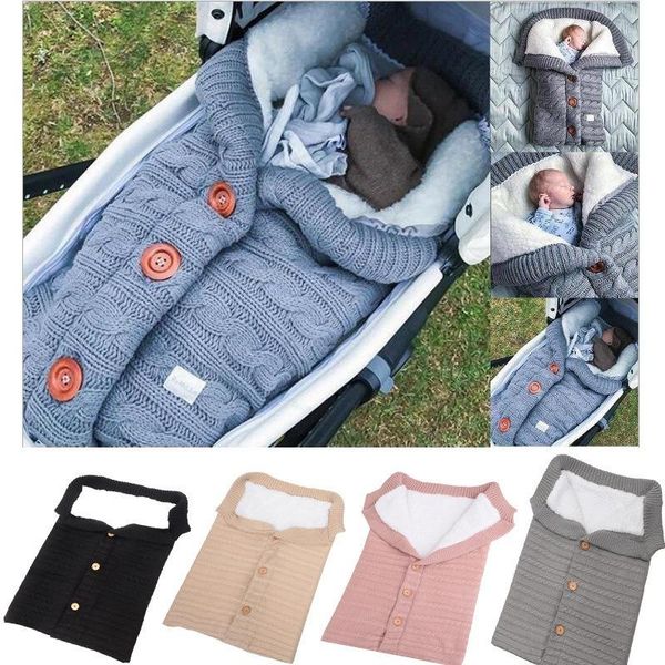 blankets outdoor button baby knitting sleeping bag wool brushed thick blanket for stroller in autumn and winter
blankets outdoor button baby knitting sleeping bag wool brushed thick blanket for stroller in autumn and winter