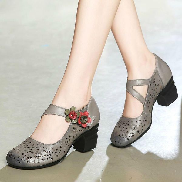 dress shoes retro women genuine leather pumps flower platform square heel round toe solid 2021 casaul elegant ladies zapatos de mujer, Black
dress shoes retro women genuine leather pumps flower platform square heel round toe solid 2021 casaul elegant ladies zapatos de mujer, Black