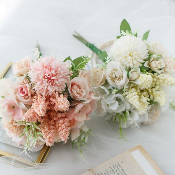 decorative flowers & wreaths hand-made simulation roses wedding bouquets pography props fake home decoration silk
decorative flowers & wreaths hand-made simulation roses wedding bouquets pography props fake home decoration silk