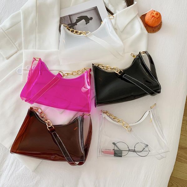 evening bags women's trend 2021 summer pvc transparent shoulder underarm bag casual female purses and handbags daily shopper small tote
evening bags women's trend 2021 summer pvc transparent shoulder underarm bag casual female purses and handbags daily shopper small tote
