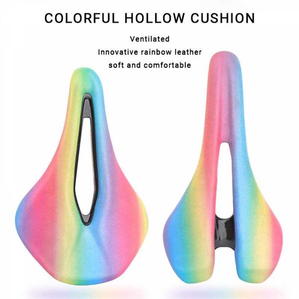 bike saddles mountain road seat hollow rainbow comfortable breathable bag folding colorful saddle car cushion selim mtb
bike saddles mountain road seat hollow rainbow comfortable breathable bag folding colorful saddle car cushion selim mtb