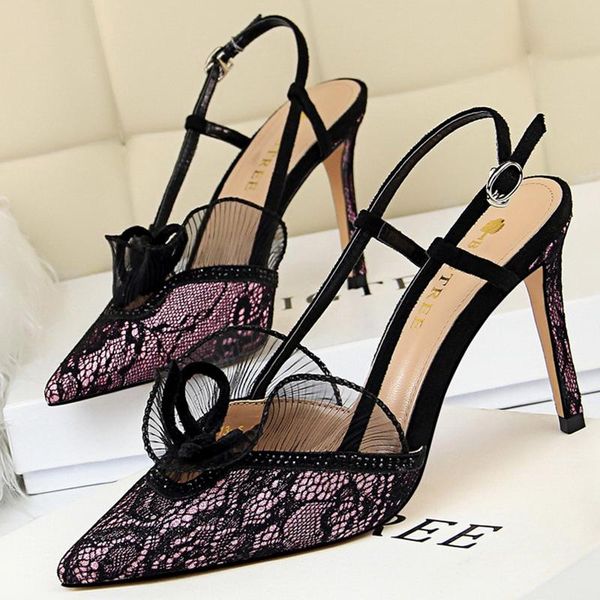 sandals 2021 summer luxury women 9cm stiletto high heels party designer mesh slingback purple green big size shoes, Black
sandals 2021 summer luxury women 9cm stiletto high heels party designer mesh slingback purple green big size shoes, Black