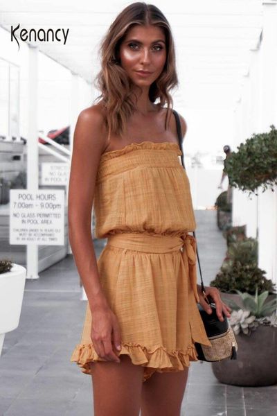 kenancy summer 2021 bohemian beach women jumpsuits casual mini female rompers ruffle vintage party off shoulder playsuits, Black;white
kenancy summer 2021 bohemian beach women jumpsuits casual mini female rompers ruffle vintage party off shoulder playsuits, Black;white