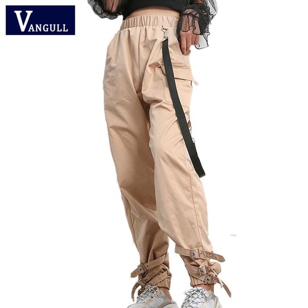 women's pants & capris vangull 2021 autumn fashion women street wear casual cargo elastic high waist joggers hip hop buckle long trouse, Black;white
women's pants & capris vangull 2021 autumn fashion women street wear casual cargo elastic high waist joggers hip hop buckle long trouse, Black;white