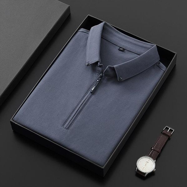 summer fashion solid color men polo lapel shirts business slim fit blouse cotton tee clothing short sleeve, White;black
summer fashion solid color men polo lapel shirts business slim fit blouse cotton tee clothing short sleeve, White;black